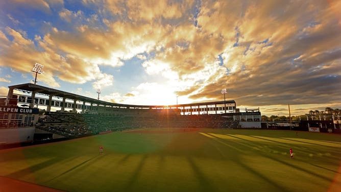 TAMPA, FLORIDA - MARCH 19: A general view of George M. Steinbrenner Field during a Spring Training game between the New York Yankees and the Philadelphia Phillies on March 19, 2021 in Tampa, Florida.