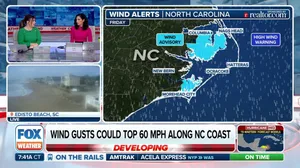 Dynamic storm to spin up along North Carolina coast